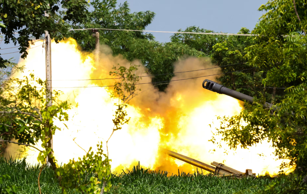 Thailand and Cambodia exchange heavy artillery fire as border battle expands